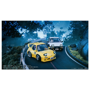 タカラトミー QV-06 頭文字D Mazda RX-7 FD3S Q VILLAGE QV-06ｲﾆｼﾔﾙDﾏﾂﾀﾞRX-7FD3S-イメージ9