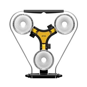 ムサシ LED×3灯スーパーワークライト WT1000-イメージ1