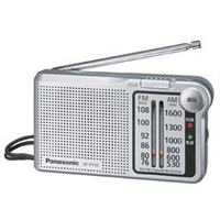 パナソニック FM/AM 2バンドレシーバー シルバー RFP155S