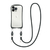 NATURALdesign iPhone 14 Pro/13 Pro用背面型ケース ショルダーストラップ付 I．COLOR チャコール IP22-61P-ICSH01-イメージ1