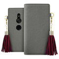 dreamplus Xperia XZ2用ケース グレー DP12700XZ2