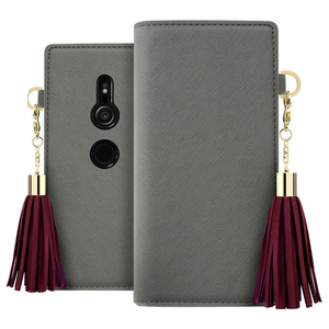 dreamplus Xperia XZ2用ケース グレー DP12700XZ2-イメージ1