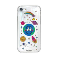 BOOGIE WOOGIE iPhone SE(第3世代)/SE(第2世代)/8/7用オーロラケース Earth BW22701ISE3