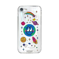 BOOGIE WOOGIE iPhone SE(第3世代)/SE(第2世代)/8/7用オーロラケース Earth BW22701ISE3