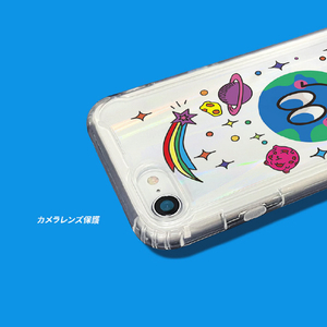 BOOGIE WOOGIE iPhone SE(第3世代)/SE(第2世代)/8/7用オーロラケース Earth BW22701ISE3-イメージ10