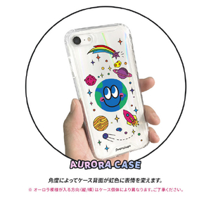 BOOGIE WOOGIE iPhone SE(第3世代)/SE(第2世代)/8/7用オーロラケース Earth BW22701ISE3-イメージ7