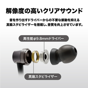 オーディオテクニカ Lightning用イヤホン ブルー ATH-CKD3LI BL-イメージ6