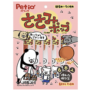 ペティオ ささみポップ 6本入 ｻｻﾐﾎﾟﾂﾌﾟ6ﾎﾝ-イメージ1
