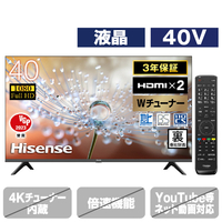 ハイセンス 40A30H 40V型フルハイビジョン液晶テレビ A30Hシリーズ