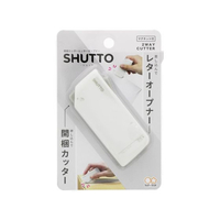 サンスター 開梱カッター&レターオープナー SHUTTO ホワイト FC914RH-S3720780