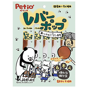 ペティオ レバーポップ 6本入 ﾚﾊﾞ-ﾎﾟﾂﾌﾟ6ﾎﾝｲﾘ-イメージ1