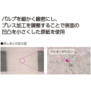 コクヨ ルーズリーフ(きれいに消える)B5 B罫6mm 100枚 FC680MM-ﾉ-K836B-イメージ4