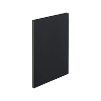 ライオン事務器 ポスター用クリアーブック A2 20ポケット 黒 CR-20A2 FC255SR-CR-20A2