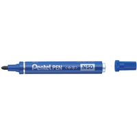 ぺんてる ぺんてるペン 中字 青 10本 1箱(10本) F821304-N50-CD