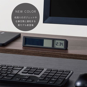 キングジム ビジュアルバータイマー 黒 FC829TB-VBT10-BK-イメージ3