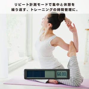 キングジム ビジュアルバータイマー 黒 FC829TB-VBT10-BK-イメージ7