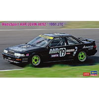 ハセガワ 1/24 ウェッズスポーツ AAR レビン AE92 “1991 JTC” 20702ｳｴﾂｽﾞｽﾎﾟ-ﾂﾚﾋﾞﾝ91JTC