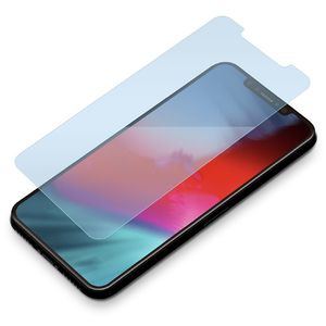 PGA iPhone XS Max用 液晶保護フィルム BL光沢 PG-18ZBL01-イメージ1