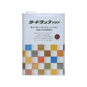 和信ペイント ガードラックアクア マホガニー3.0kg FCE813Z-#800403-イメージ1