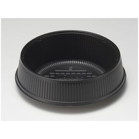 リスパック 麺丼 中皿 黒 50枚 FCG775V-00649340