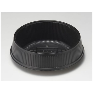 リスパック 麺丼 中皿 黒 50枚 FCG775V-00649340-イメージ1