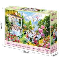 エポック社 Mickey&Friends Melody of Love(ミッキー&フレンズ メロディ オブ ラブ)1000ピース EP97703Sﾐﾂｷ-ﾌﾚﾝｽﾞﾒﾛﾃﾞｲﾗﾌﾞ