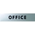 光 ステンレスサインOFFICE30×130×0.8mm FC541GH-4065697-イメージ1