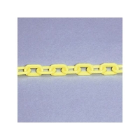 ユニット プラスチックチェーン 黄・蛍光色 1.5m871-18 FC132XP-7448368