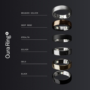 OURA Oura Ring 5(オーラリング 5) size6 ブラック JZ906161506-イメージ7