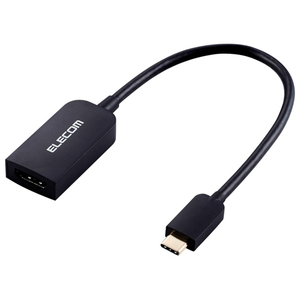 エレコム USB Type-C映像変換アダプタ(HDMI) ブラック MPA-CHDMIABK エレコム USB Type-C映像変換アダプタ(HDMI) ブラック MPA-CHDMIABK