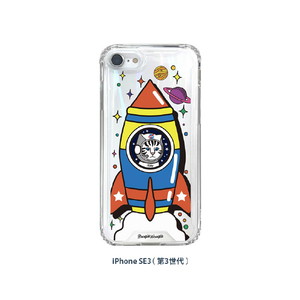 BOOGIE WOOGIE iPhone SE(第3世代)/SE(第2世代)/8/7用オーロラケース Kitty Rocket BW22703ISE3-イメージ8