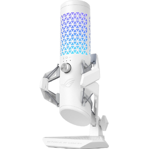 ASUS プロ仕様 カーディオイドコンデンサー ゲーミングマイク ROGシリーズ WHITE C501ROGCARNYXWHT-イメージ3