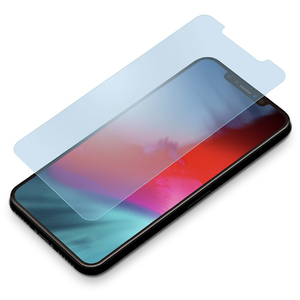 PGA iPhone XS Max用 液晶保護フィルム BLAG PG-18ZBL02-イメージ1