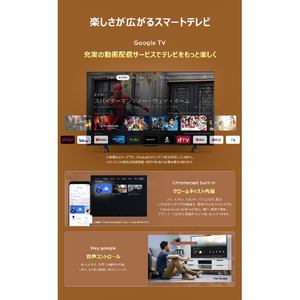 TCL 43V型4Kチューナー内蔵4K対応液晶テレビ P755シリーズ 43P755-イメージ17
