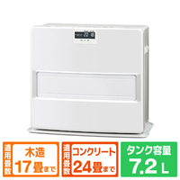 コロナ 石油ファンヒーター VXシリーズ (W)ホワイト FH-VX6725BY(W)