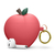 elago PEACH HANG for AirPods / AirPods 2nd Charging / AirPods 2nd Wireless レッド EL_APACSSCPN_RD-イメージ1