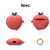 elago PEACH HANG for AirPods / AirPods 2nd Charging / AirPods 2nd Wireless レッド EL_APACSSCPN_RD-イメージ7