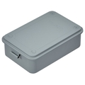 トラスコ中山 TRUSCO/トランク型工具箱 154X105X52 ライトグレー T-150LG FCD914B-4017333