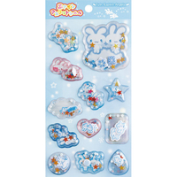 サンエックス サンエックスユニバース エアインマスコットシール ツインラビットエンジェル ｴｱｲﾝﾏｽｺﾂﾄｼ-ﾙﾂｲﾝﾗﾋﾞﾂﾄA