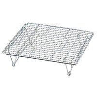 キャプテンスタッグ ダッチオーブン用角型焼き網270(脚付き) M5704ﾀﾞﾂﾁｵ-ﾌﾞﾝﾖｳｶｸｶﾞﾀﾔｷｱﾐ