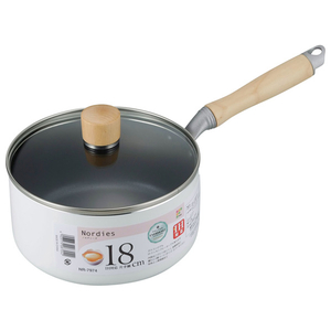 和平フレイズ IH対応片手鍋 18cm ノルディーズ NR7974-イメージ1