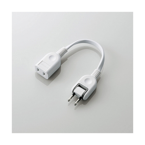 エレコム ACアダプタ用電源延長コード(1個口) ホワイト T-ADR1WH-イメージ2