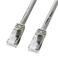 サンワサプライ ツメ折れ防止カテゴリ5eSTP LANケーブル（2m・ライトグレー） ライトグレー KB-STPTS-02