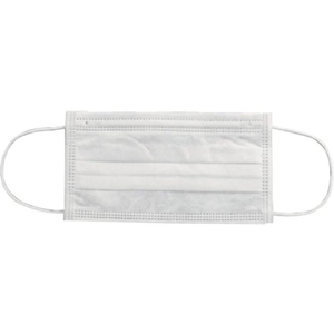 川西工業 川西/使いきり三層式マスク50枚入 7032W FC375WH-2564585-イメージ1