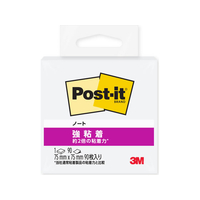 3M ポスト・イット ノート 強粘着 75x75mm ホワイト 90枚 FCK307B-654SS-W