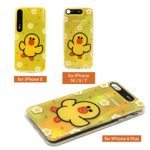 LINE FRIENDS iPhone XS/X用ケース LIGHT UP CASE サリー エッグ KCL-LSA001-イメージ4