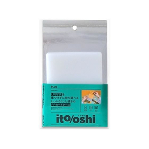 プラス ito／oshi 厚手PPカードケース L判写真収納サイズ FC324ST-91522FL-347CF-イメージ2