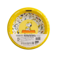 サンナップ スヌーピーレトロパターン ストロングボウル 650ml 4枚 FC039PD-P6504RP