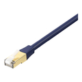 バッファロー Cat8 LANケーブル(3m) ブルー BSLS8NU30BL