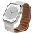 ラスタバナナ Apple Watch Series 8/7/6/5/4/3/SE(第2世代)/SE [41/40/38mm]用マグネットレザーバンド ホワイト RBAWM7439WH-イメージ1